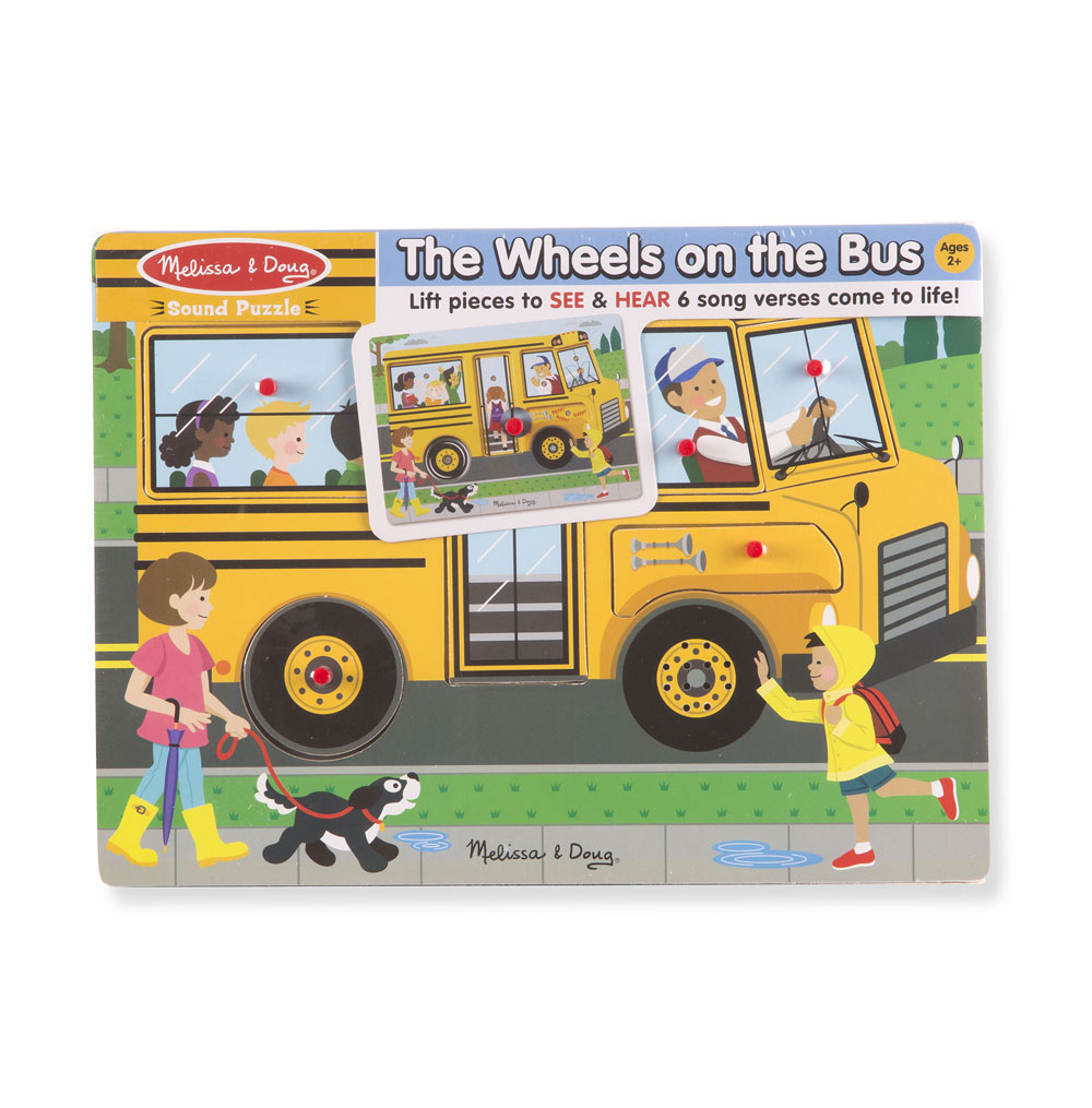 The Wheels on the Bus Sound Puzzle Toys R Us Canada