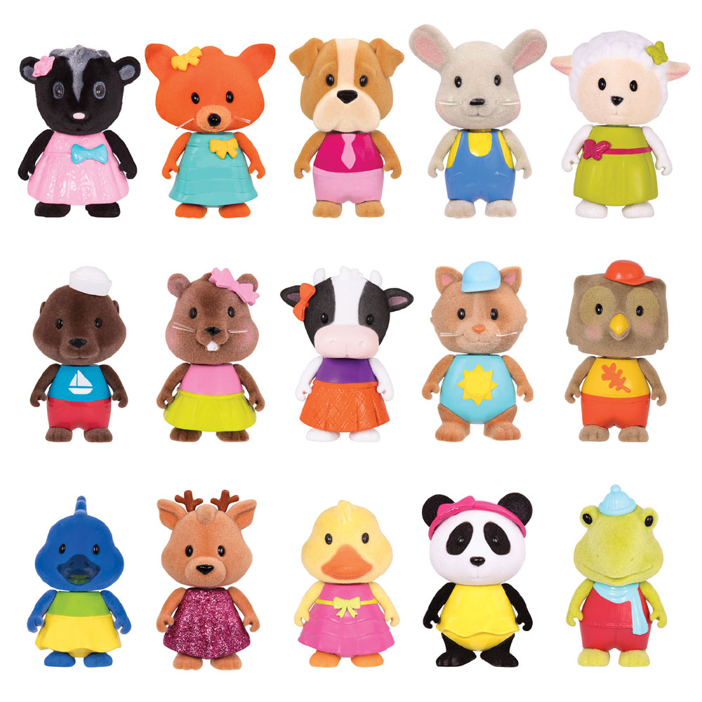 Woodzeez, Li'L Woodzeez, Bobbleez, Toy Bobblehead Character in Acorn