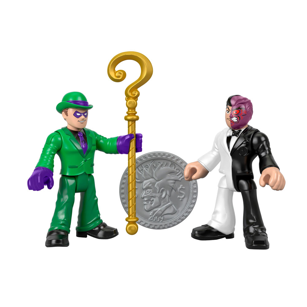 FisherPrice Imaginext DC Super Friends The Riddler & TwoFace
