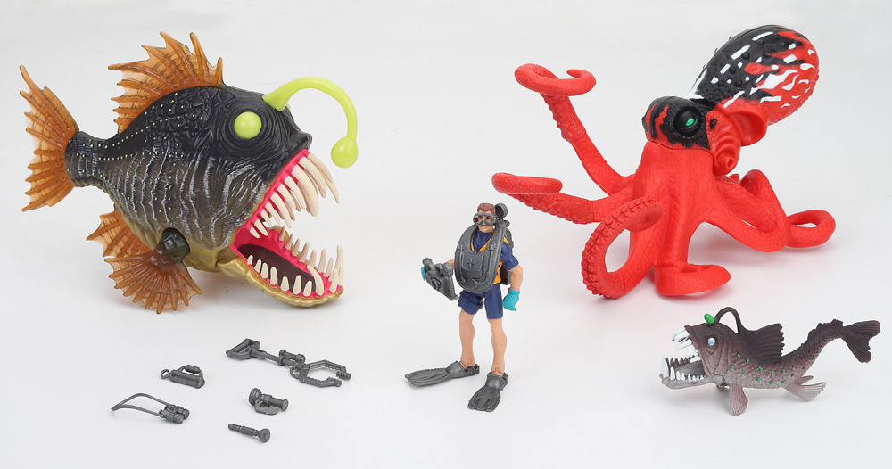 angler fish toy animal planet