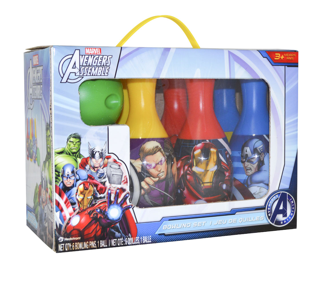 avengers bowling set