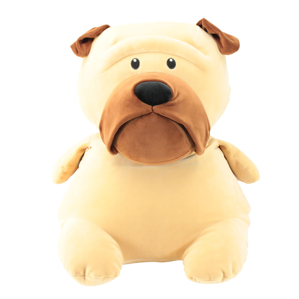 Animal Adventure Squeeze with Love Jumbo Plush Pug Tan Toys R Us