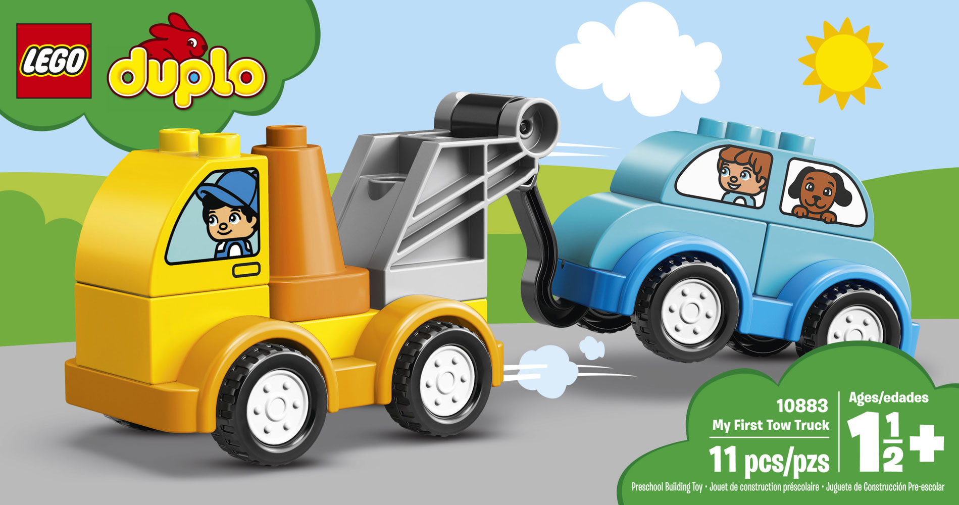 lego duplo town truck