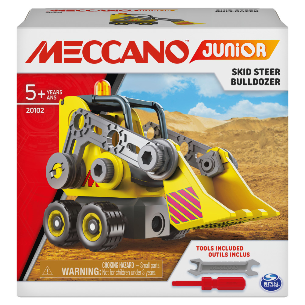 Buy Meccano Junior, Skid Steer STEAM Model Building Kit for CAD  Toys R Us Canada