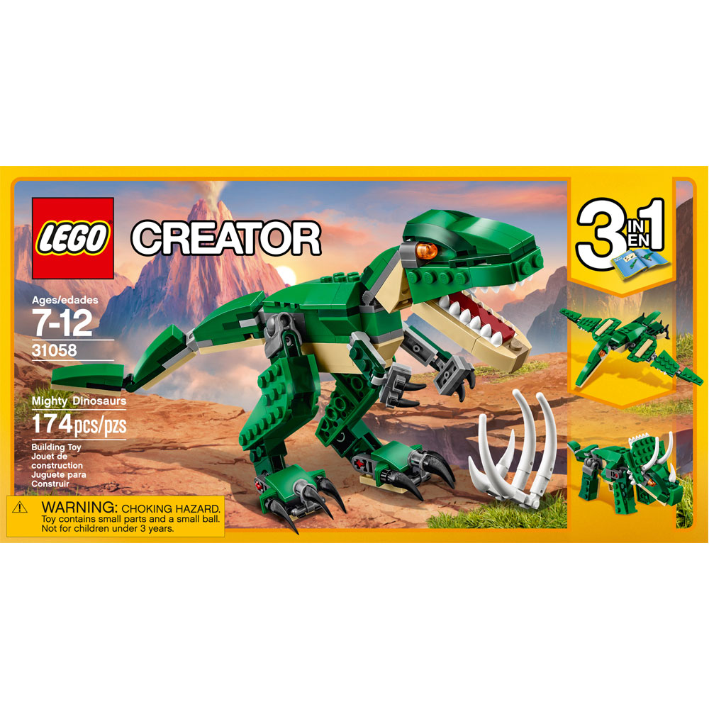 LEGO Creator Le dinosaure féroce 31058 (174 pièces)