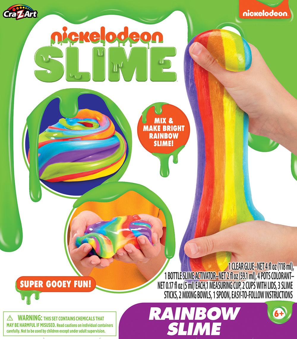 Nickelodeon Rainbow Slime Kit Toys R Us Canada