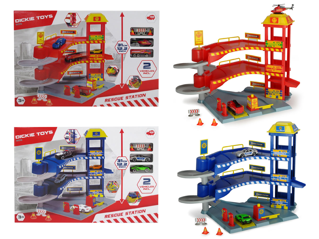dickie toys parking garage