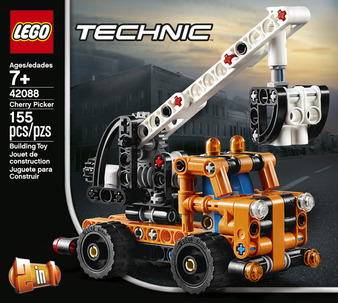 lego technic cherry picker