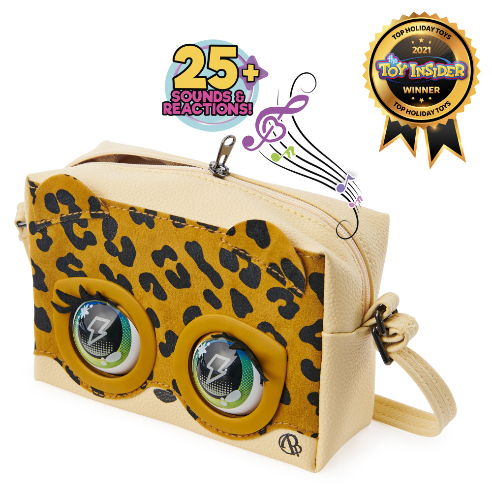 Purse Pets, Leoluxe Leopard Interactive Purse Pet with Over 25 Sounds and Reactions Toys R Us