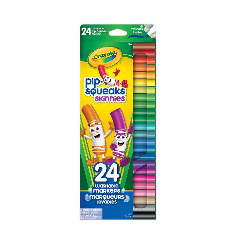 24 Pack Fine Tip Crayola Markers Crayola Fine Line Washable