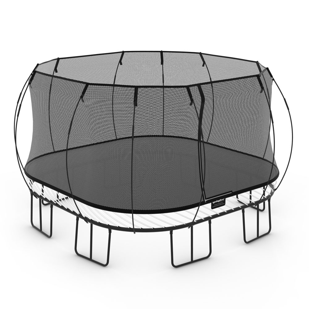 S155 Jumbo Square Trampoline 13X13 Toys R Us Canada
