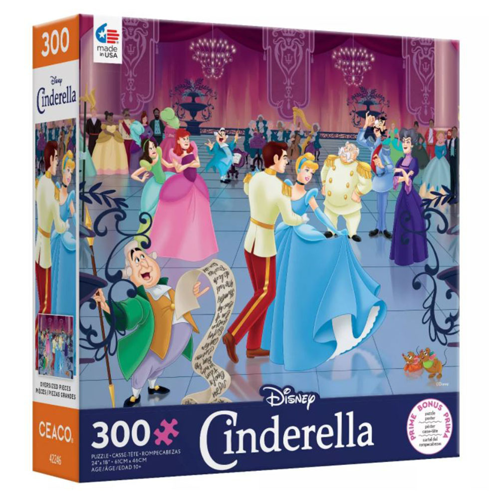 Ceaco Disney Cinderella 300 Piece Puzzle Toys R Us Canada