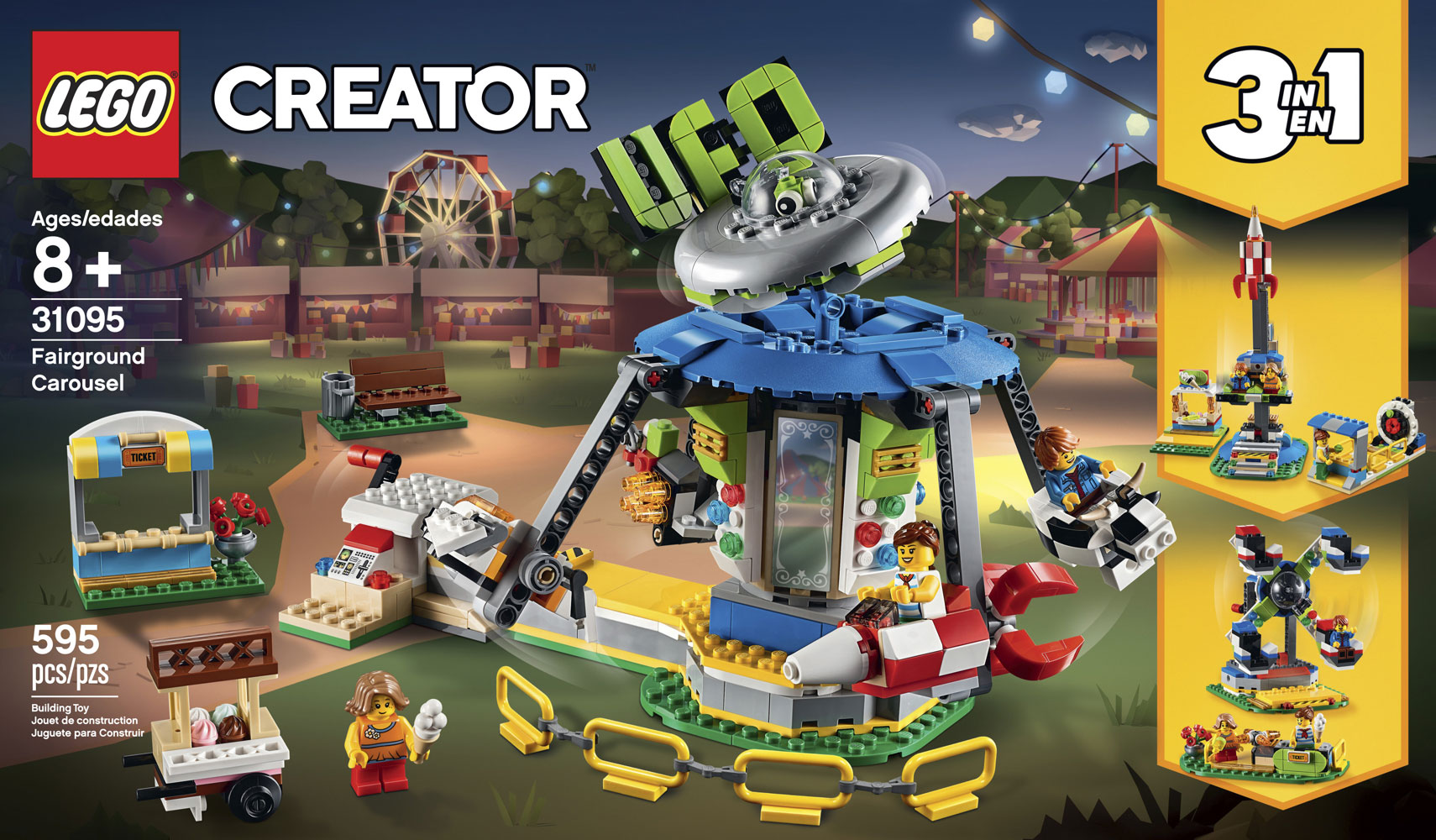 lego creator fairground carousel