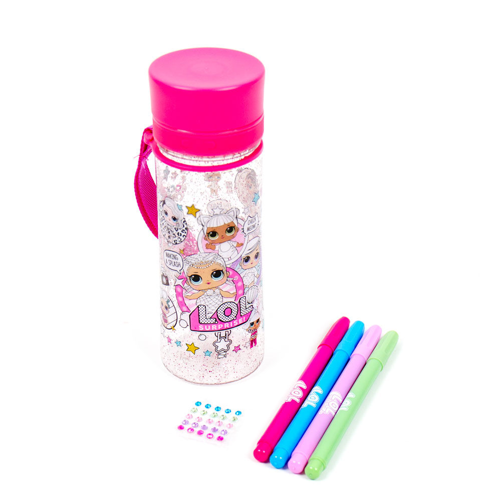 LOL Surprise Glitter Water Bottle English Edition Toys R Us Canada