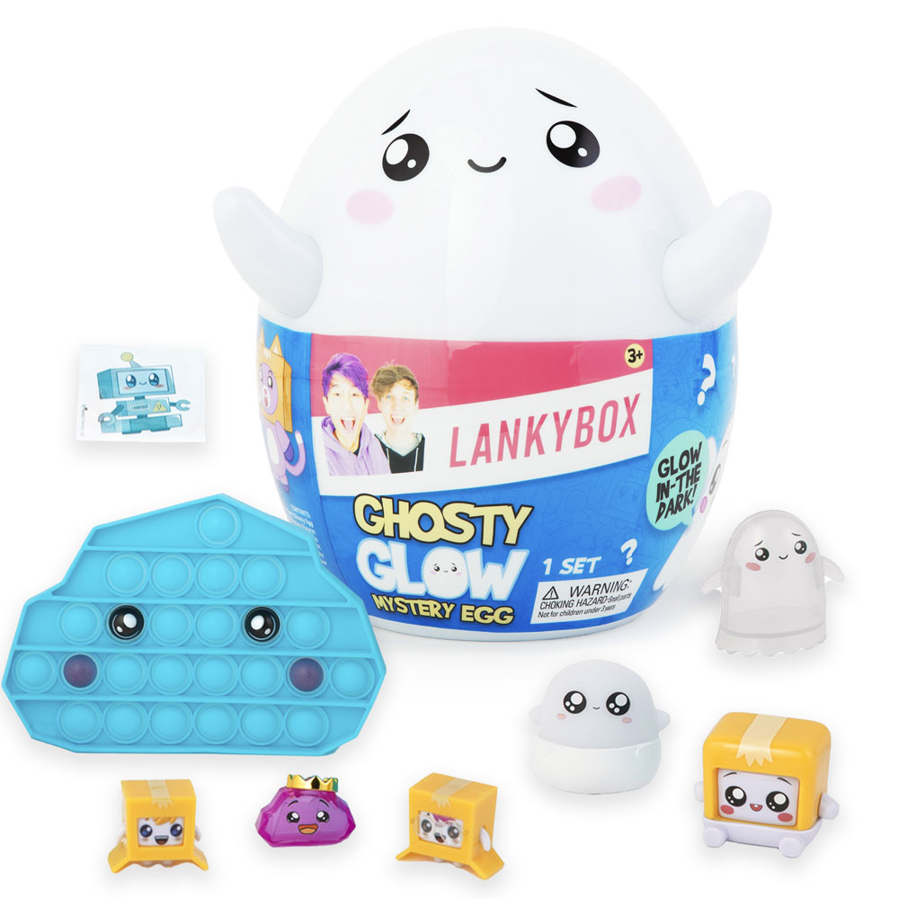 Lankybox Giant Ghosty GID Egg Toys R Us Canada
