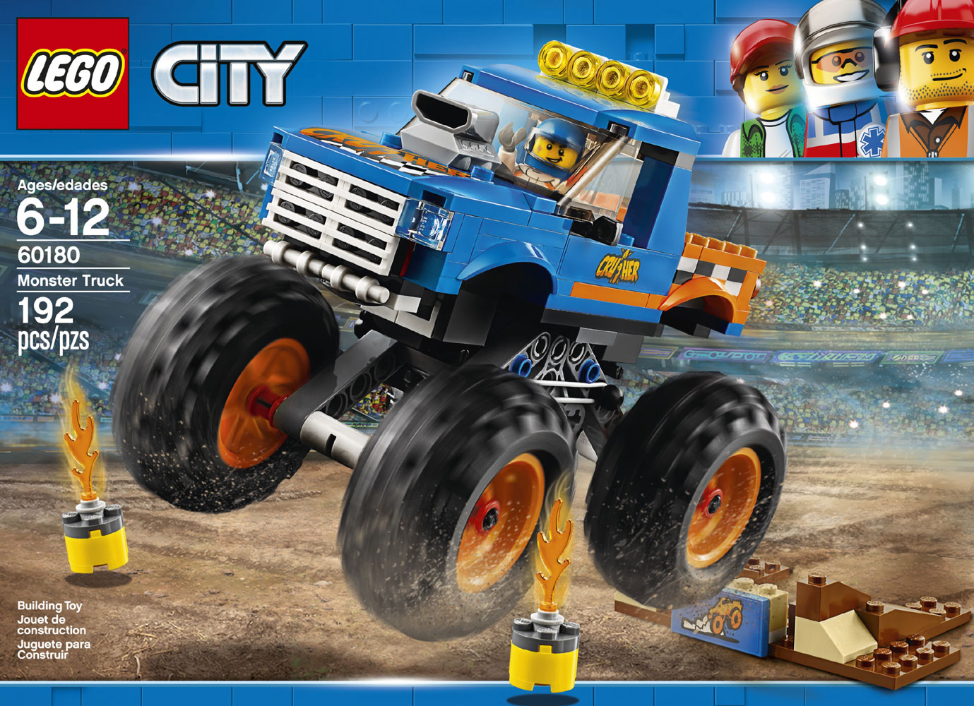 crusher lego truck