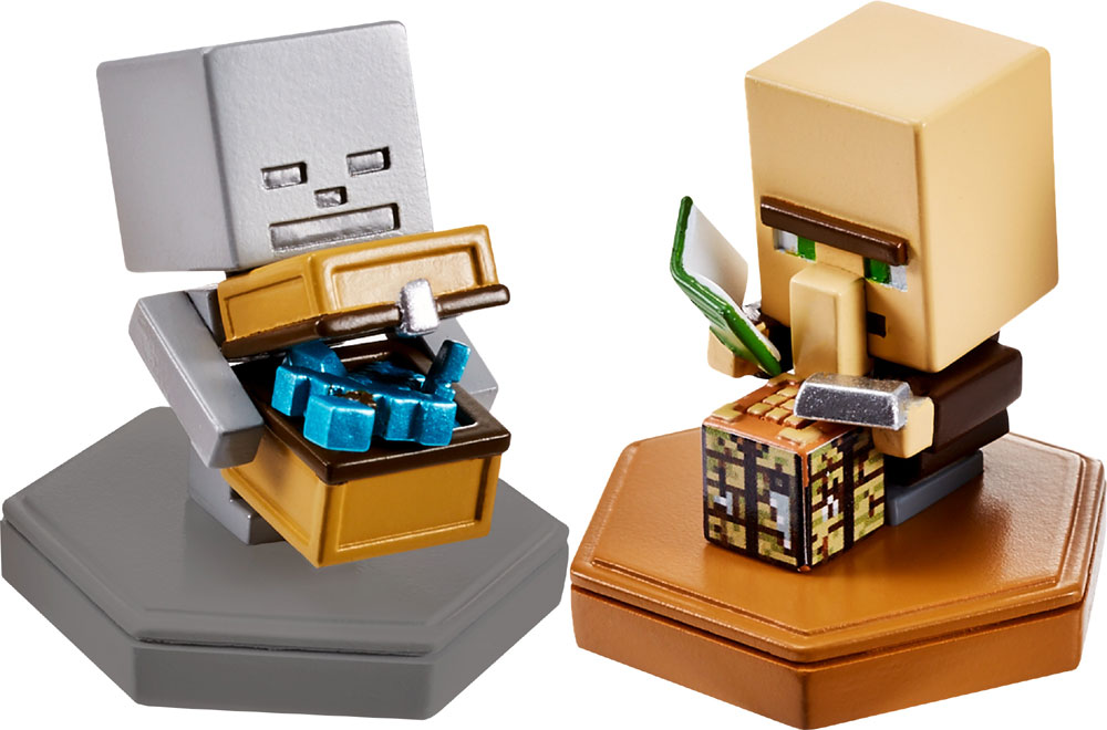 Minecraft Earth Boost Mini Figure 2-Pack, Nfc Chip Enabled For