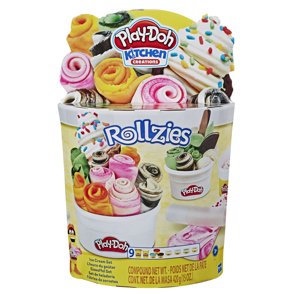 PlayDoh Kitchen Creations Rollzies Rolled Ice Cream Set Toys R Us Canada