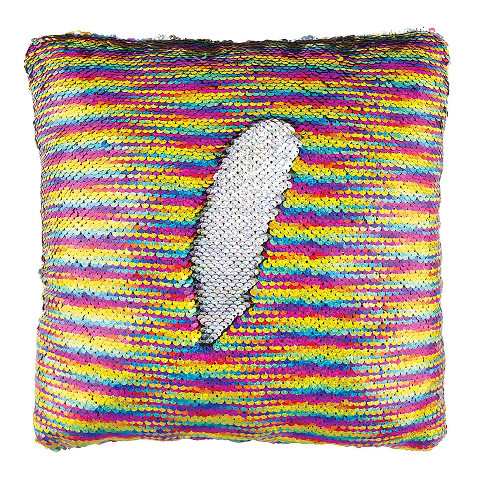 flippy sequin pillow