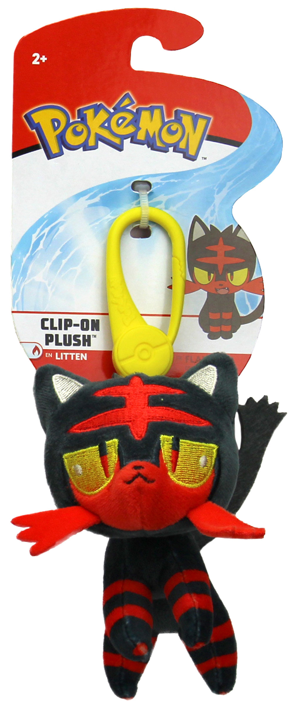 pokemon clip on plush